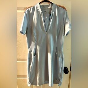 Beautiful light blue golf dress with shorts